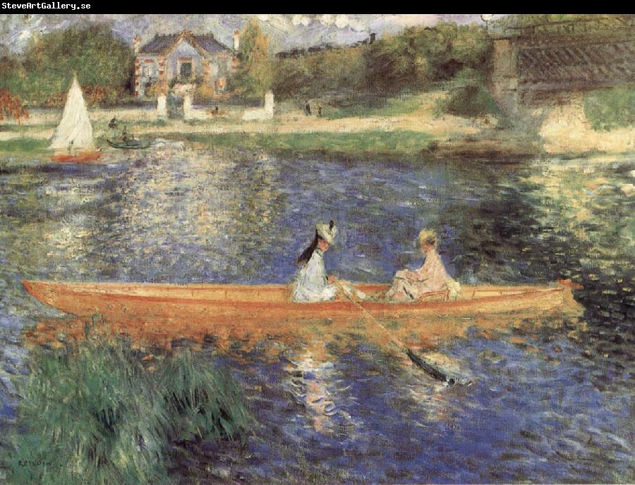Pierre-Auguste Renoir The Senie at Asnieres